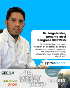 Dr. Jorge Núñez, ponente en el Congreso GEER 2025