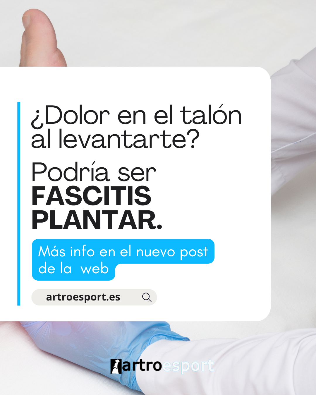 ¿Dolor en el talón al levantarte_ Podría ser FASCITIS PLANTAR
